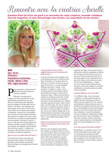 Création Point de Croix Magazine N°64 - page 10