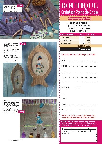 Création Point de Croix Magazine N°83 - page 32